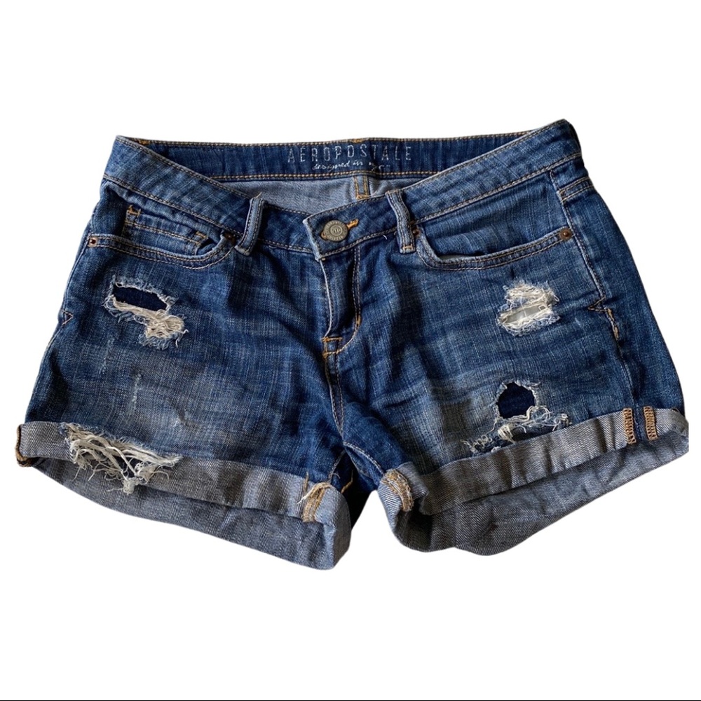 SOLD Aeropostale Denim Jean Shorts Sz. 2, Pre-Loved Good Condition